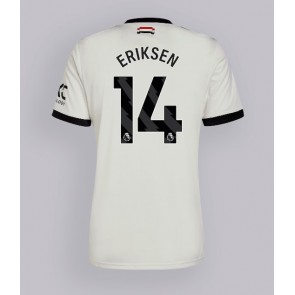 Manchester United Christian Eriksen #14 Rezervni Dres 2024-25 Kratak Rukavima